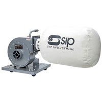 SIP 1HP Portable Single Bag Dust Collector