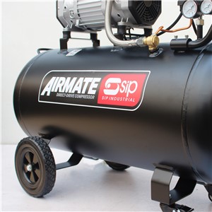 SIP DD 3hp 100ltr Low Noise Oil-Free Compressor