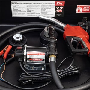 SIP 430ltr Diesel Tank w/ High-Flow 12v Pump