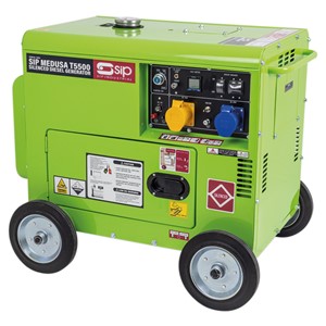 SIP MEDUSA T5500 Silenced Diesel Generator