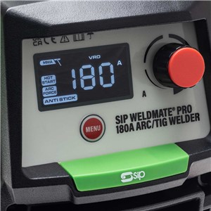 SIP WELDMATE® PRO 180A ARC/TIG Inverter Welder