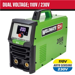 SIP WELDMATE® PRO 200A DV ARC/TIG Inverter Welder