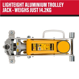 WINNTEC 1.5 Ton Aluminium Trolley Jack