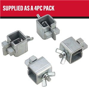 SIP 4pc Flush Butt Welding Clamps